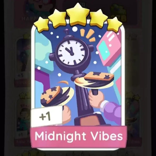 Midnight Vibes Monopoly Go Sticker For Sale | Cheap and Fast Delivery