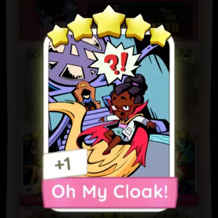 Oh My Cloak! Monopoly Go Sticker For Sale | Cheap and Fast Delivery