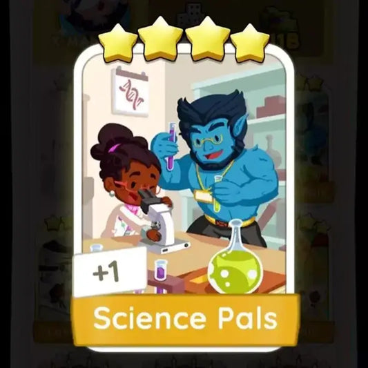 Science Pals Monopoly Go Sticker For Sale | Cheap and Fast Delivery