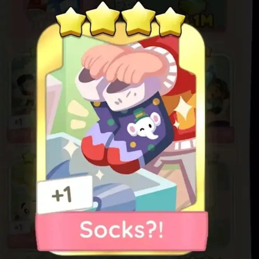 Socks Monopoly Go Golden Blitz Sticker For Sale