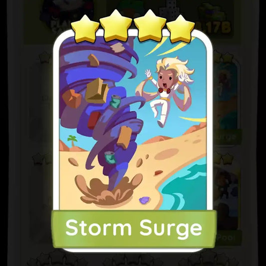 Storm Surge Monopoly Go Sticker For Sale | Cheap and Fast Delivery