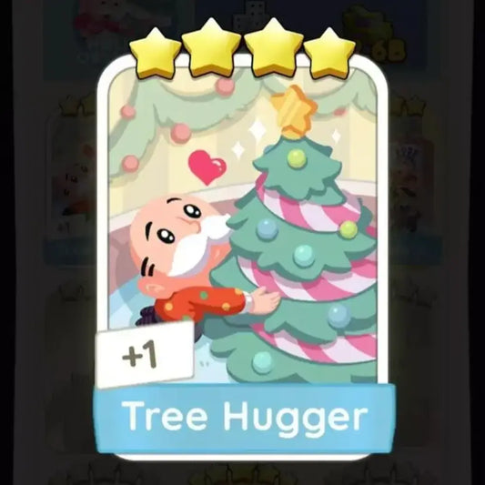 Tree Hugger Monopoly Go Sticker For Sale | Cheap and Fast Delivery