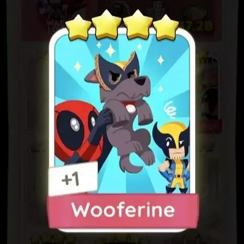 Wooferine Monopoly Go Sticker For Sale | Cheap and Fast Delivery